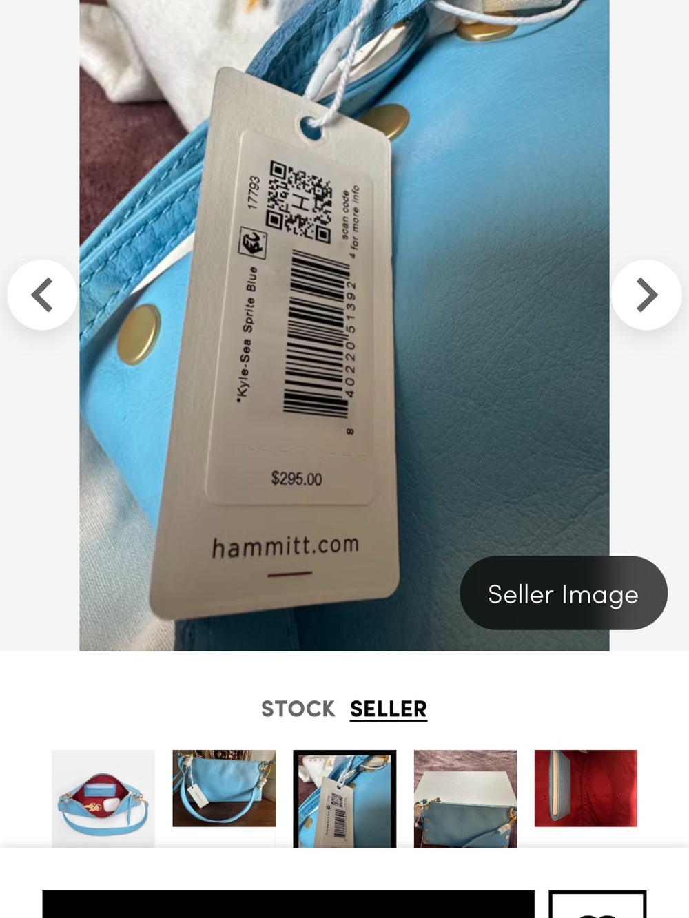 🦋🦋🦋 HAMMITT SEA SPRITE KYLE SMALL NWOT - Picture 5 of 9
